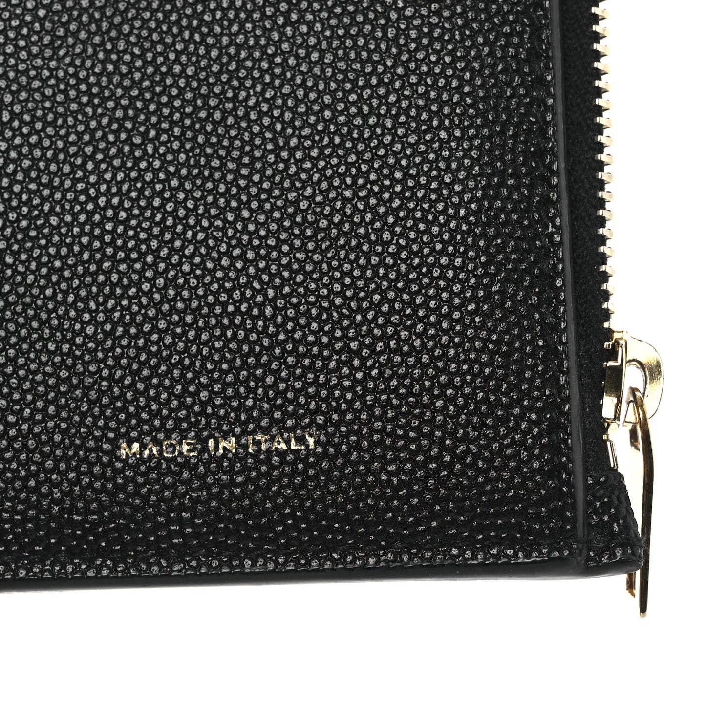 Grain De Poudre Monogram Bi-Fold Wallet Black