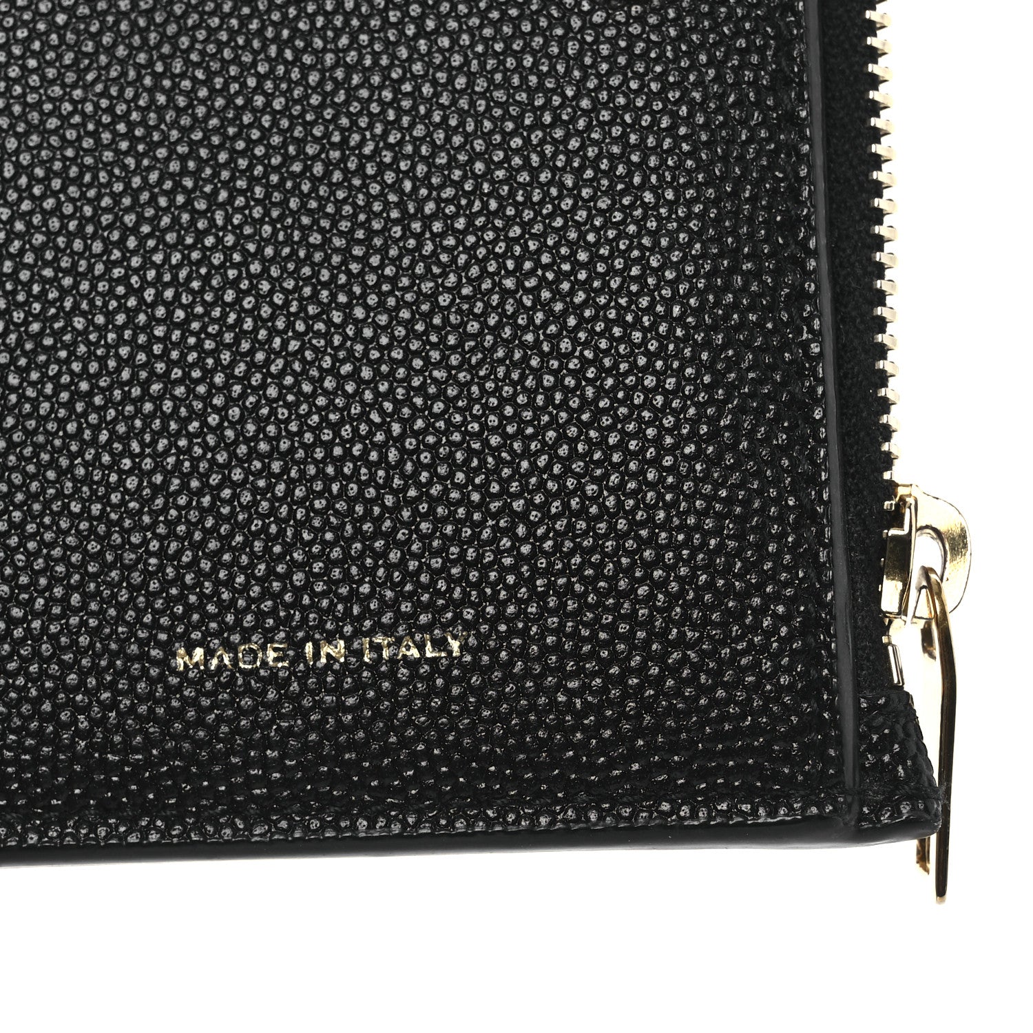 Saint Laurent Grain De Poudre Monogram Bi-Fold Wallet Black 8 of 12