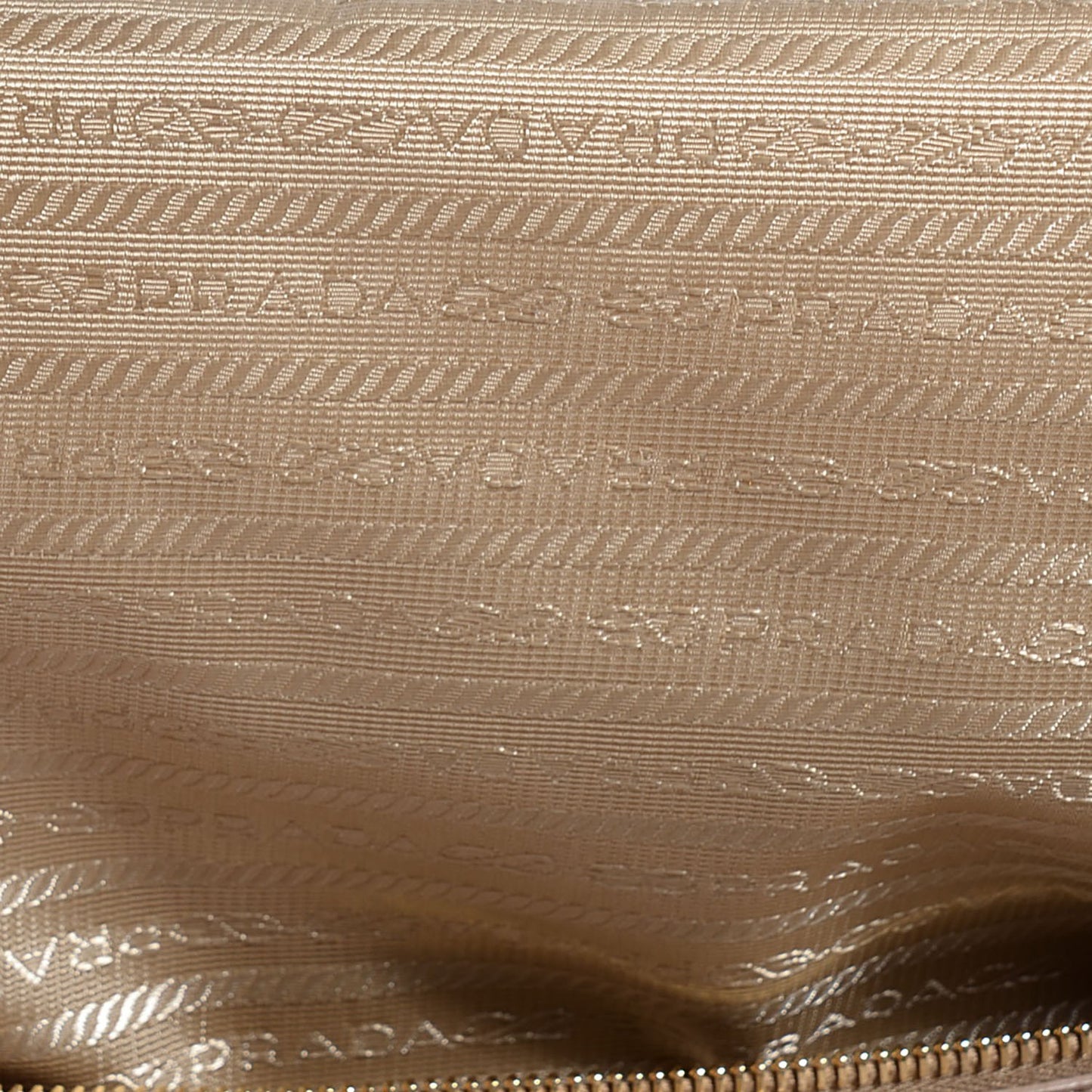 Tessuto Nylon Gaufre Drawstring Tote Cammello