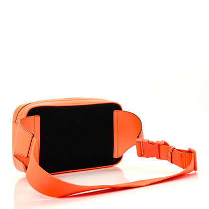Gucci Rubber Effect Monogram GG Belt Bag New Orange Fluo 3 of 10