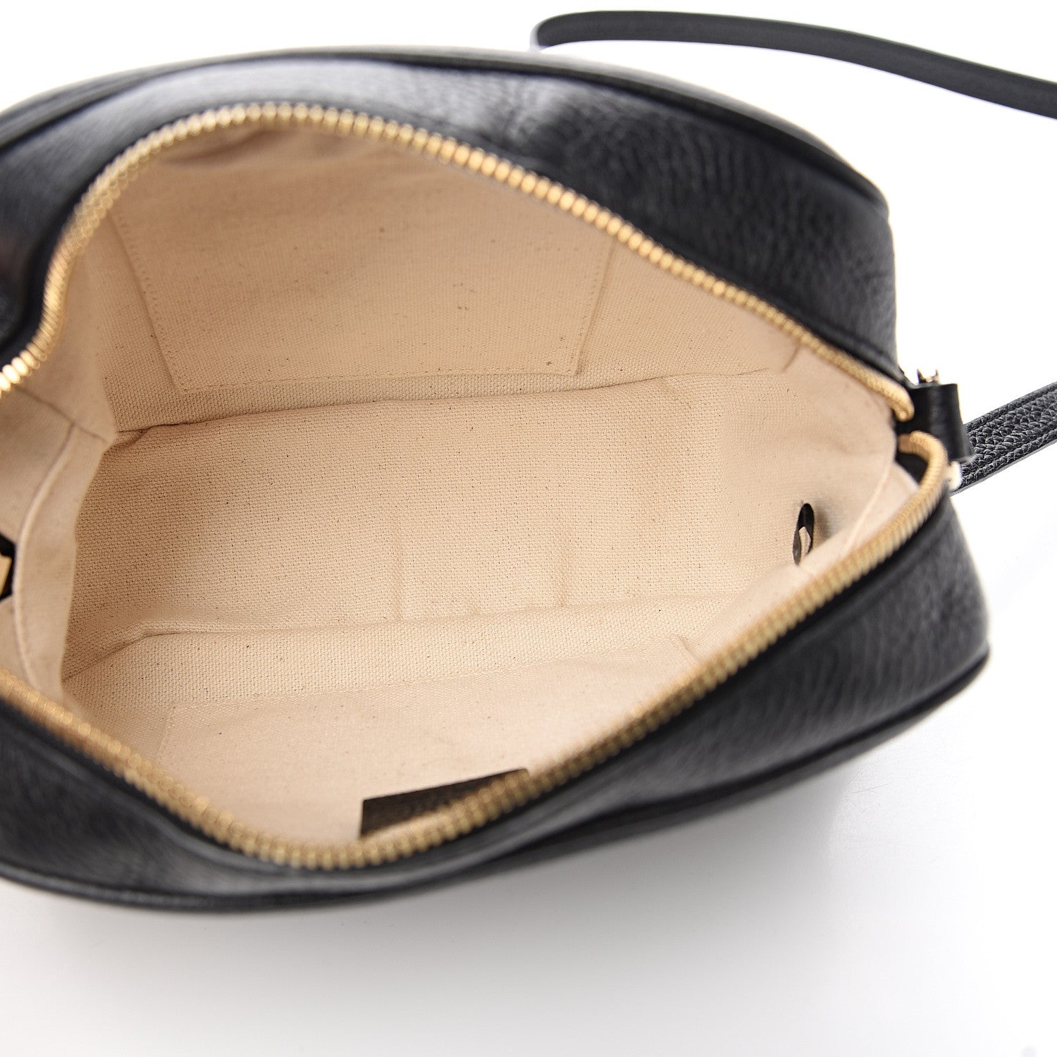 Gucci Pebbled Calfskin Small Soho Disco Bag Black 4 of 8