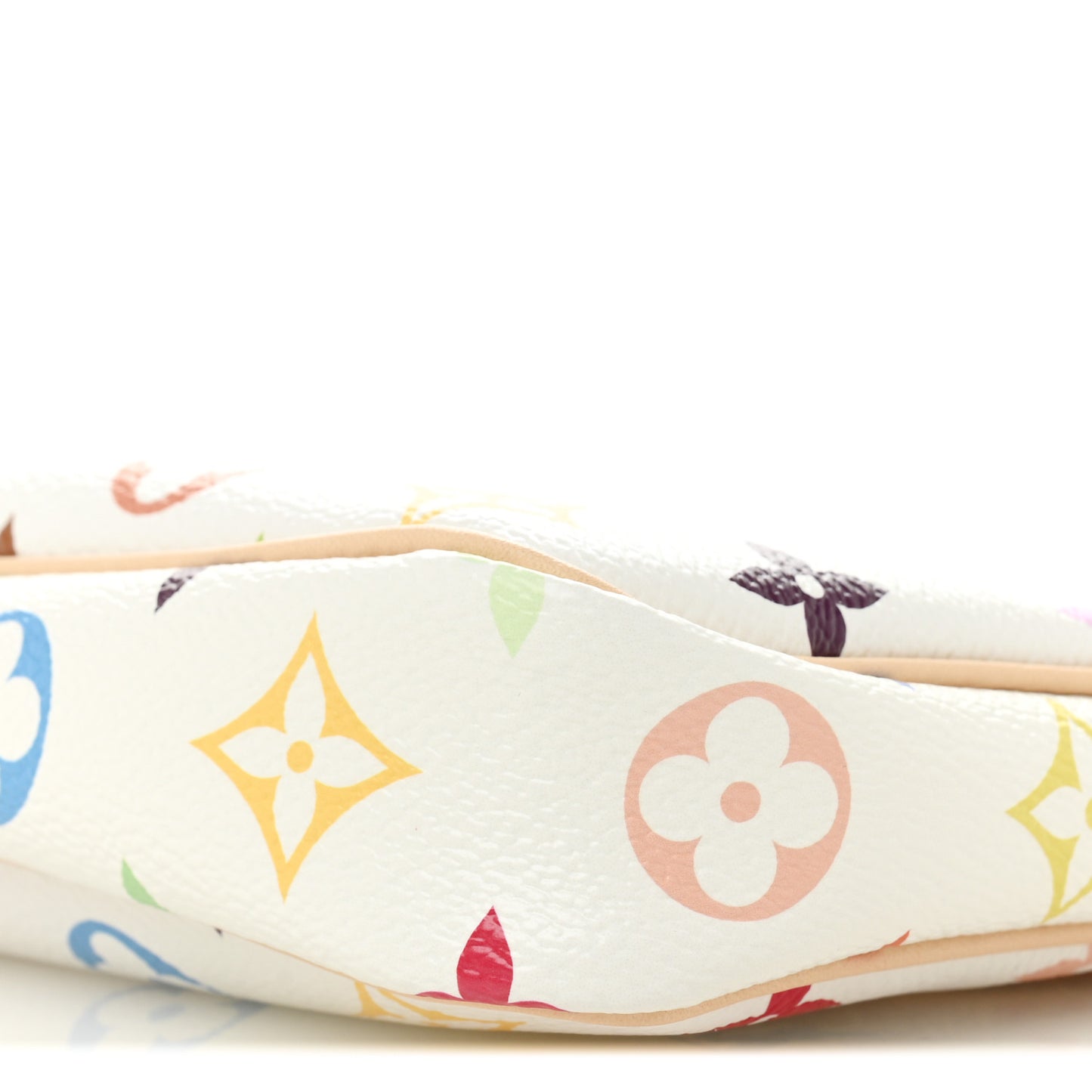 LV X TM Monogram Multicolor Pochette Accessories White
