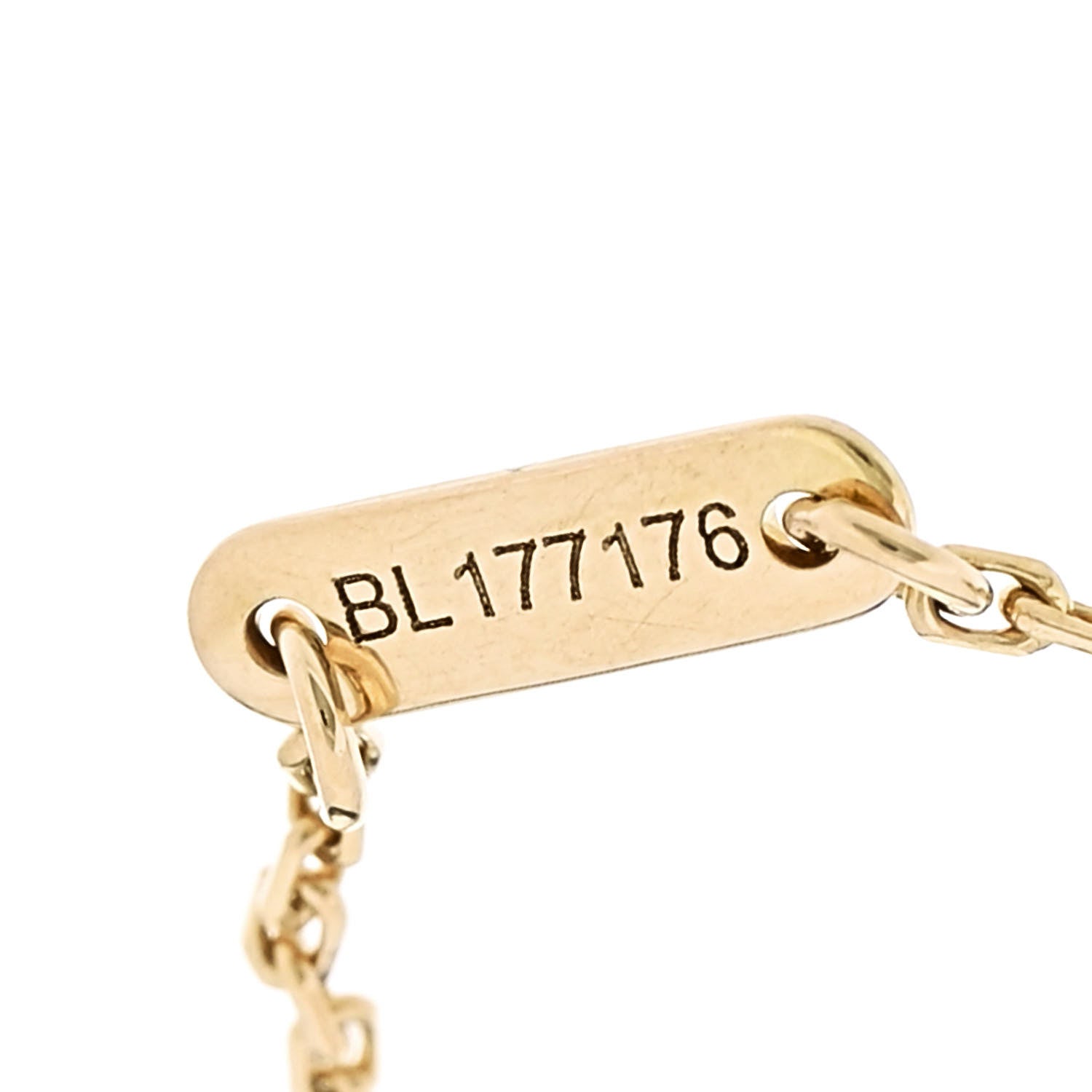 Van Cleef & Arpels 18K Yellow Gold Mother of Pearl Sweet Alhambra Bracelet 5 of 5