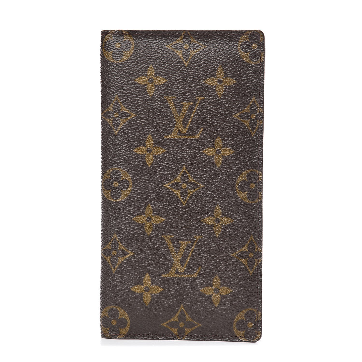 Louis Vuitton Monogram Porte Valeurs Checkbook Wallet 1 of 7