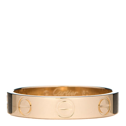 Cartier 18K Yellow Gold 3.5mm LOVE Wedding Band Ring 50 5.25 1 of 4