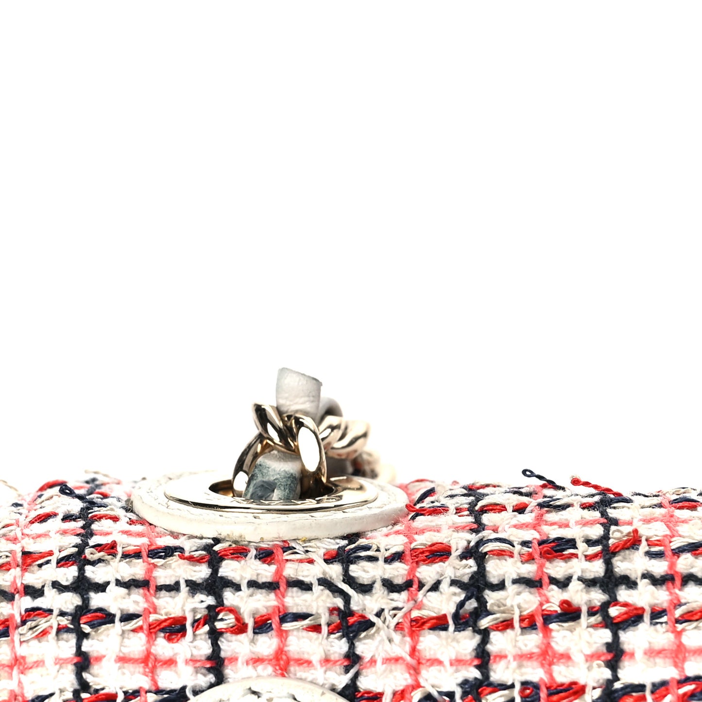 Tweed CC Mania Backpack Black Red White