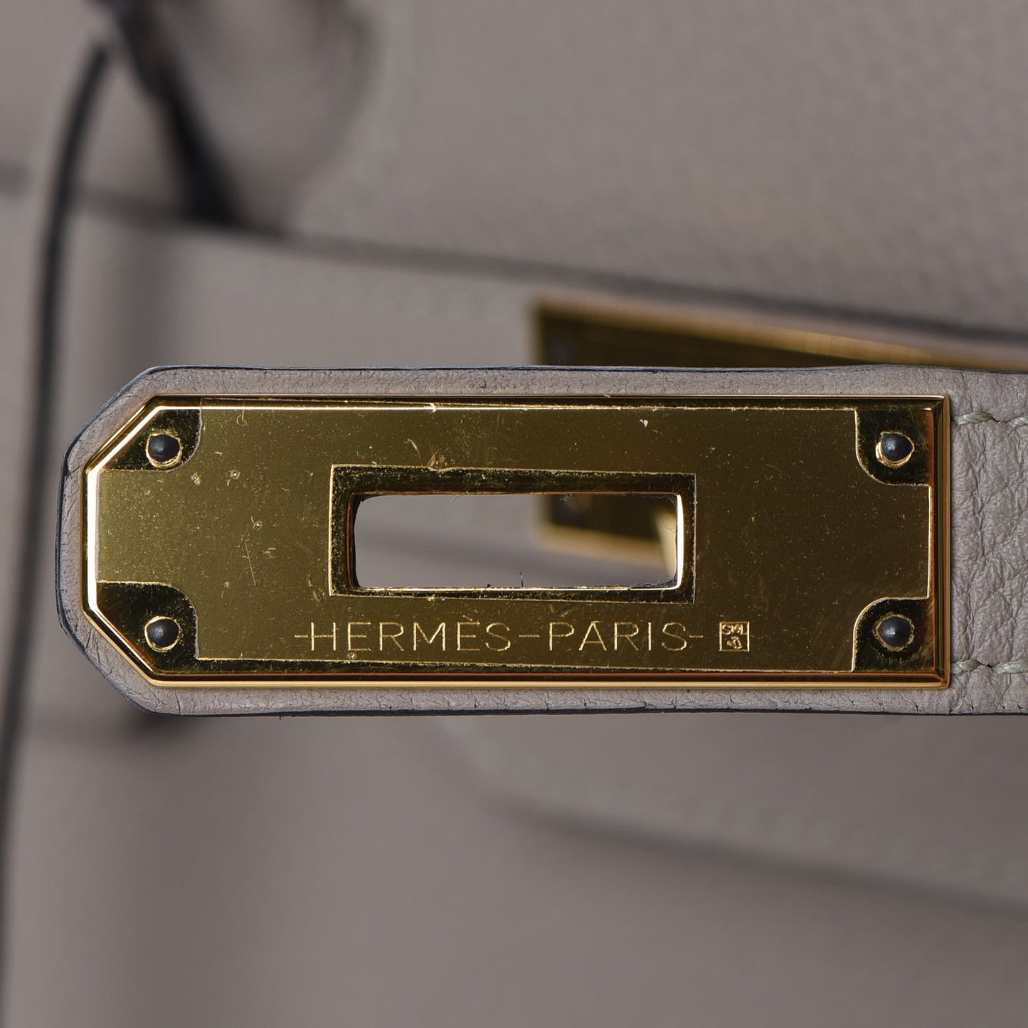 Togo Birkin 35 Gris Asphalte