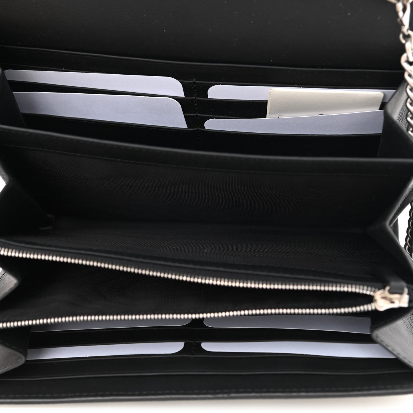 GG Supreme Monogram Mini Dionysus Chain Wallet Beige Taupe