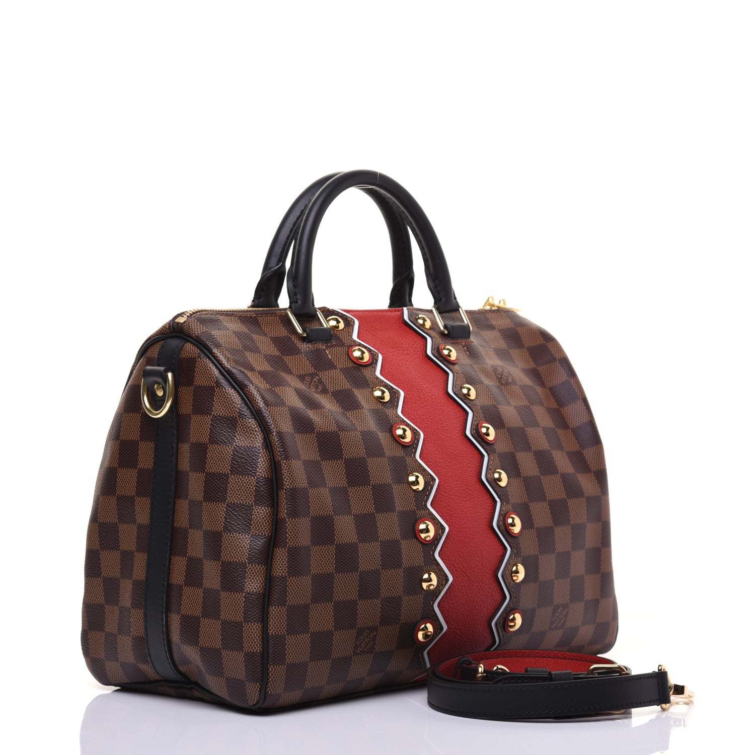 Louis Vuitton Damier Ebene Karakoram Speedy Bandouliere 30 3 of 20
