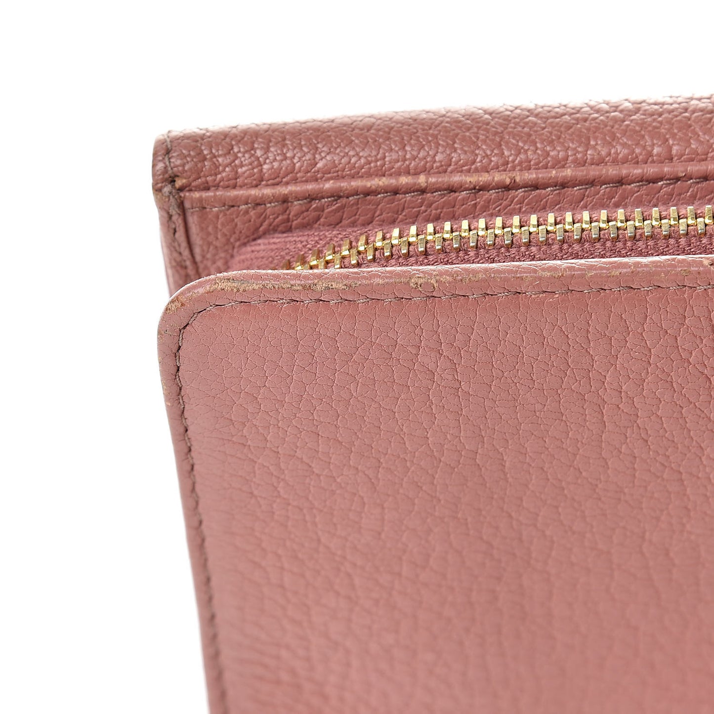 Goatskin Madras Flap Wallet Antico