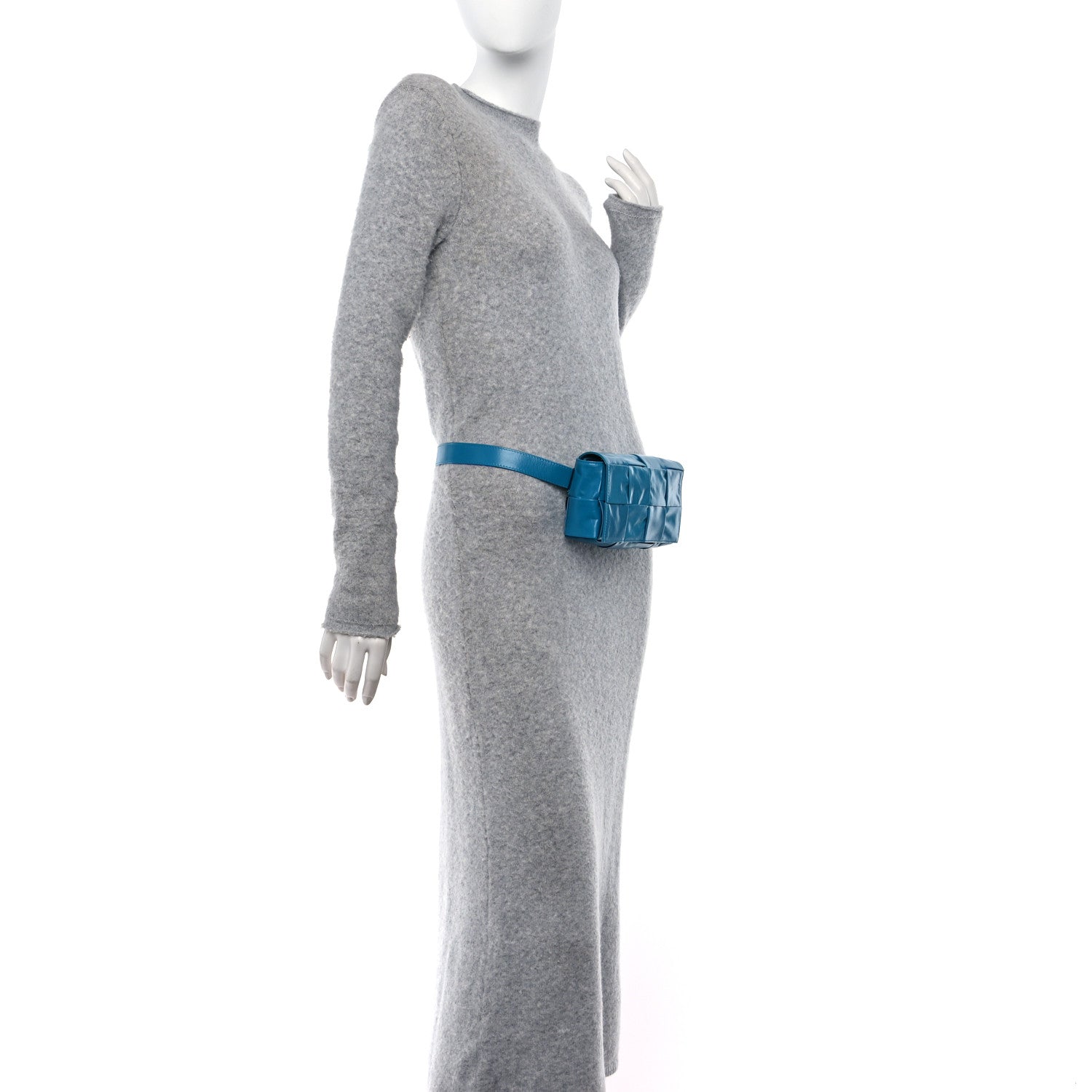 Bottega Veneta Paper Calfskin Intrecciato Cassette Belt Bag Blueprint 2 of 11