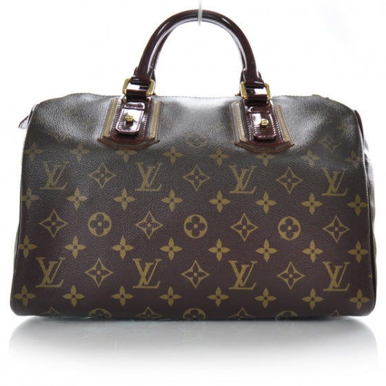 Louis Vuitton Monogram Mirage Speedy 30 Bordeaux 1 of 8