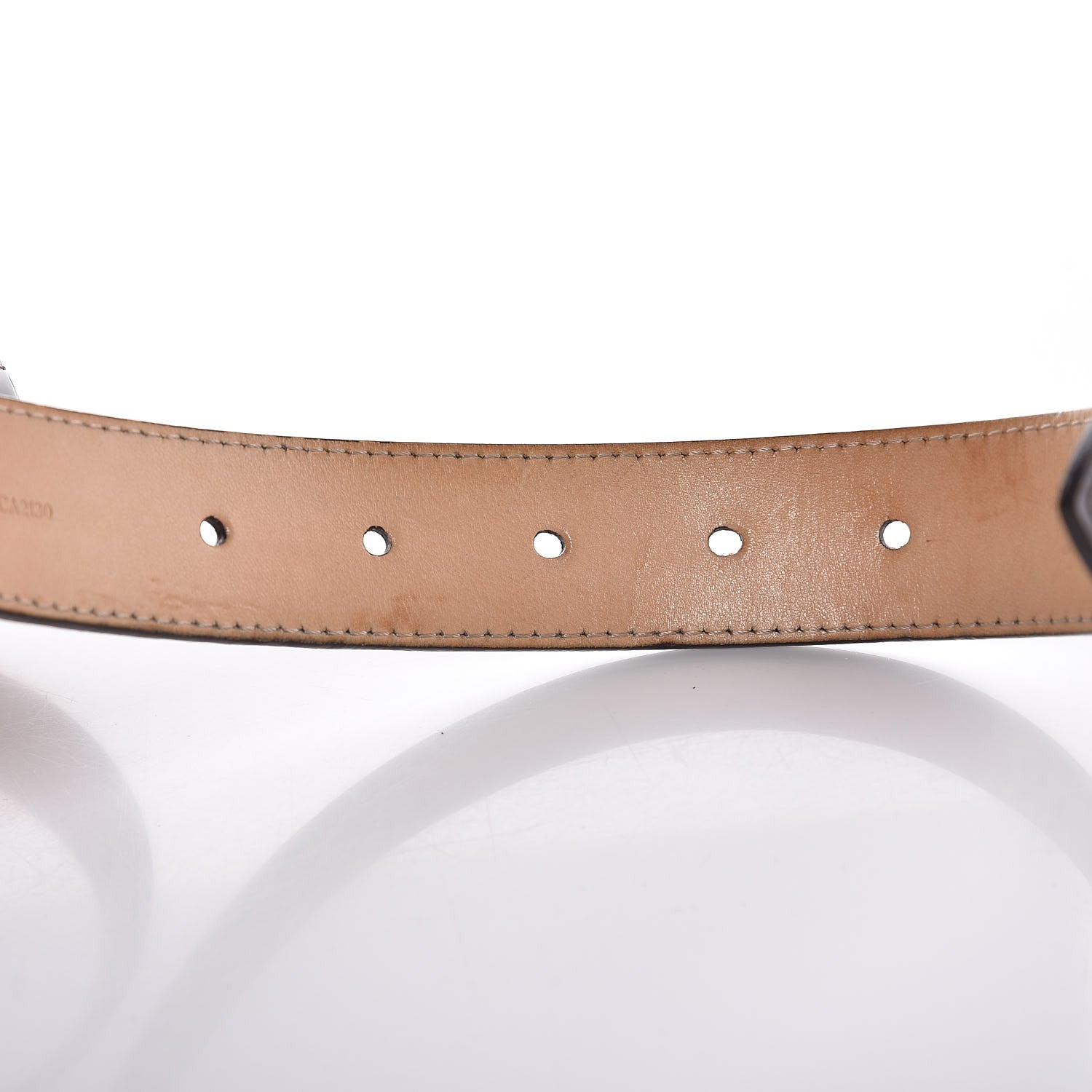 Louis Vuitton Vernis LV Frame Belt 95 38 Amarante 9 of 11