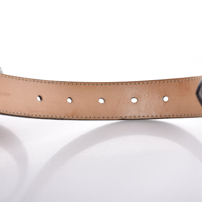Louis Vuitton Vernis LV Frame Belt 95 38 Amarante 9 of 11