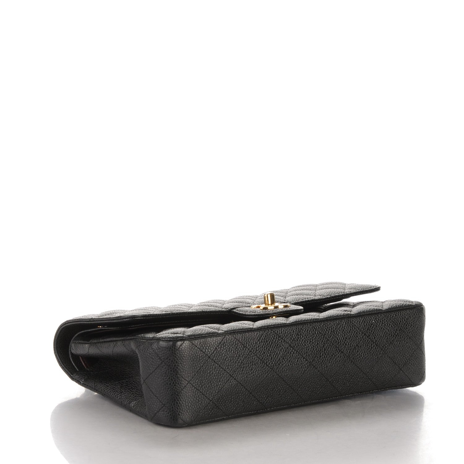 Chanel Caviar Quilted Medium Double Flap Black 4 of 9