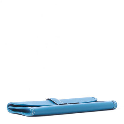 Hermes Swift Jige Elan 29 Clutch Blue Jean 3 of 9