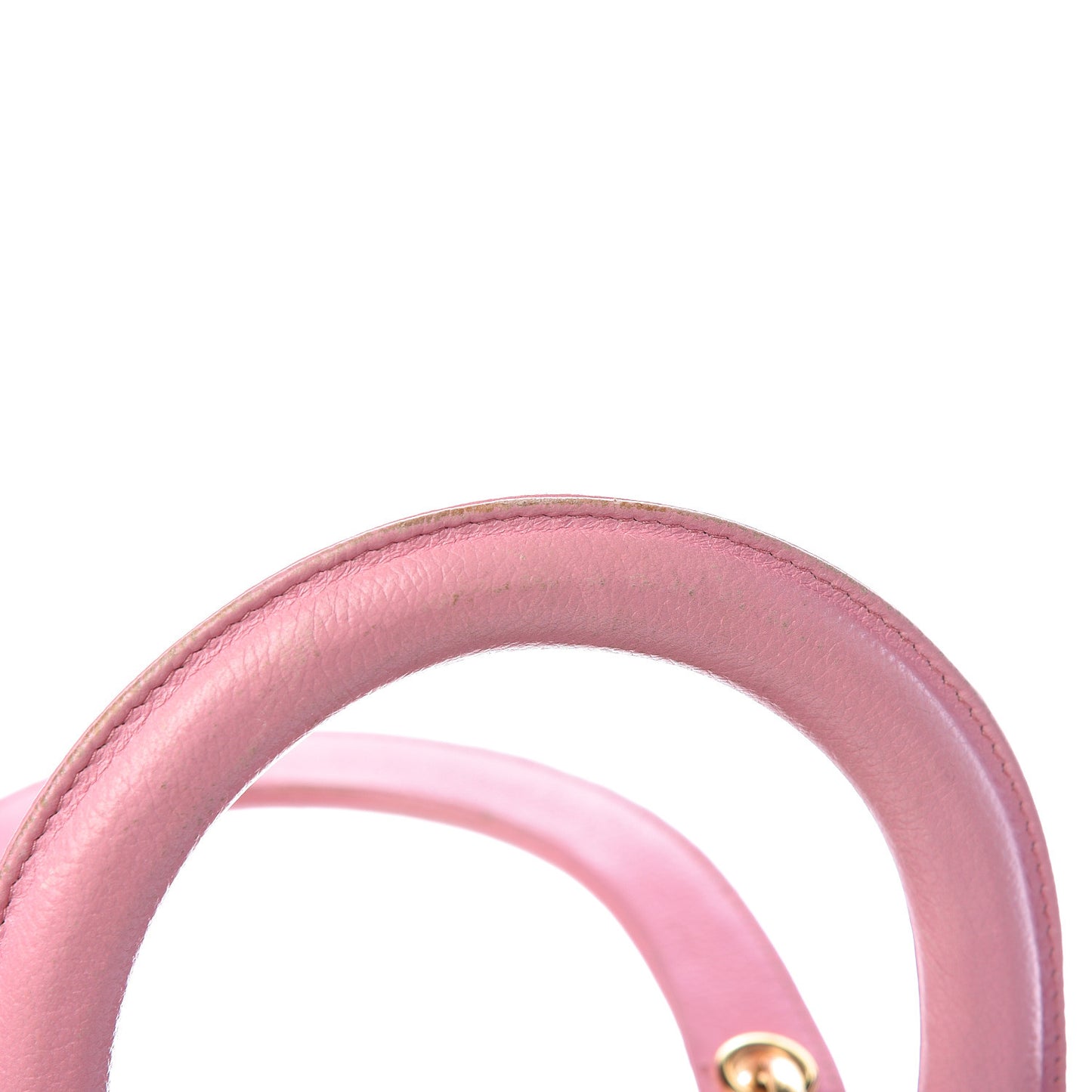 Grained Calfskin Cannage Medium Lady Dior Pink