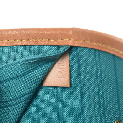 Louis Vuitton Monogram V Neverfull MM Turquoise 8 of 13