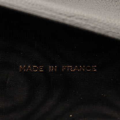 Chanel Goatskin Small Ring Agenda Planner Black 7 of 8