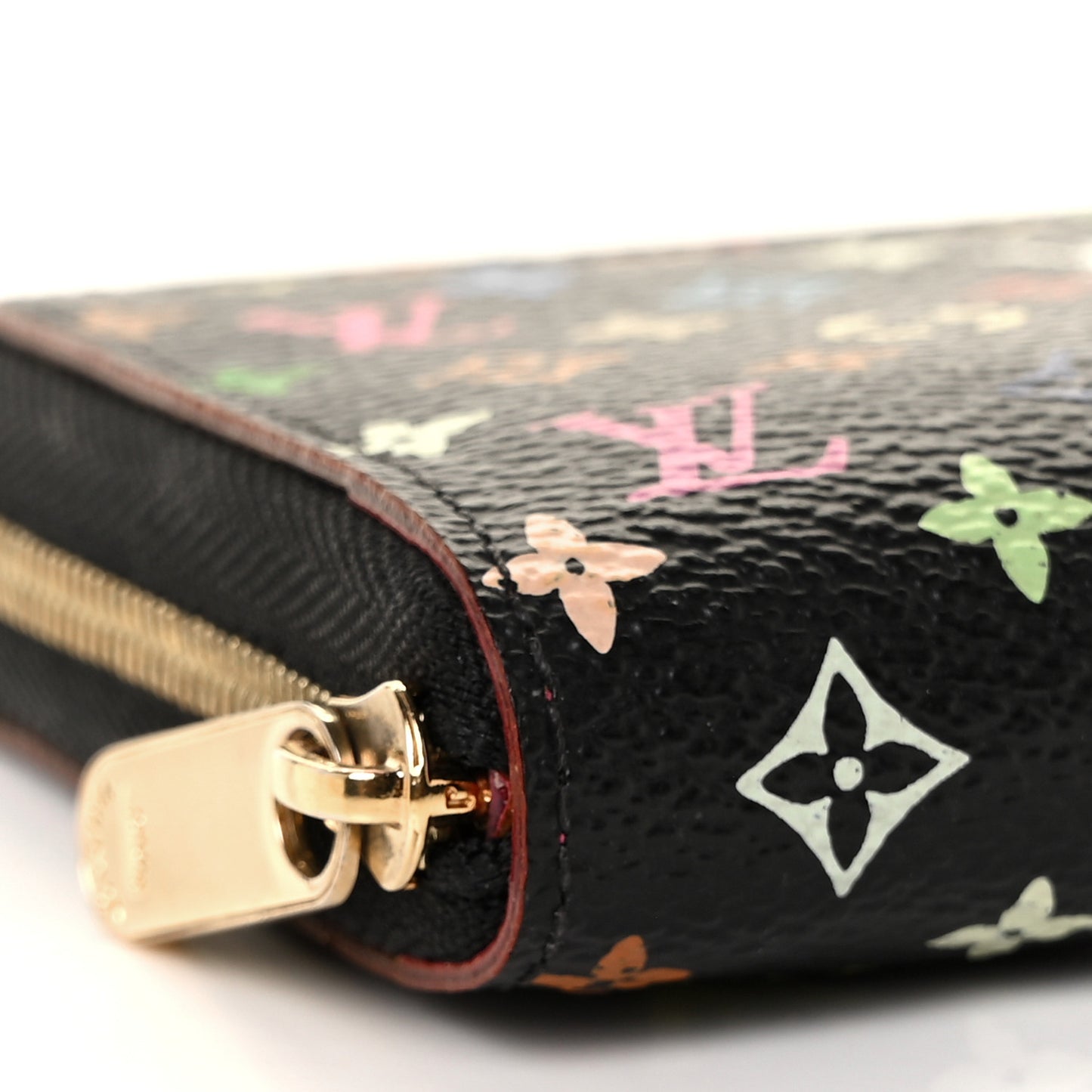 Monogram Multicolor Zippy Coin Purse Black Grenade