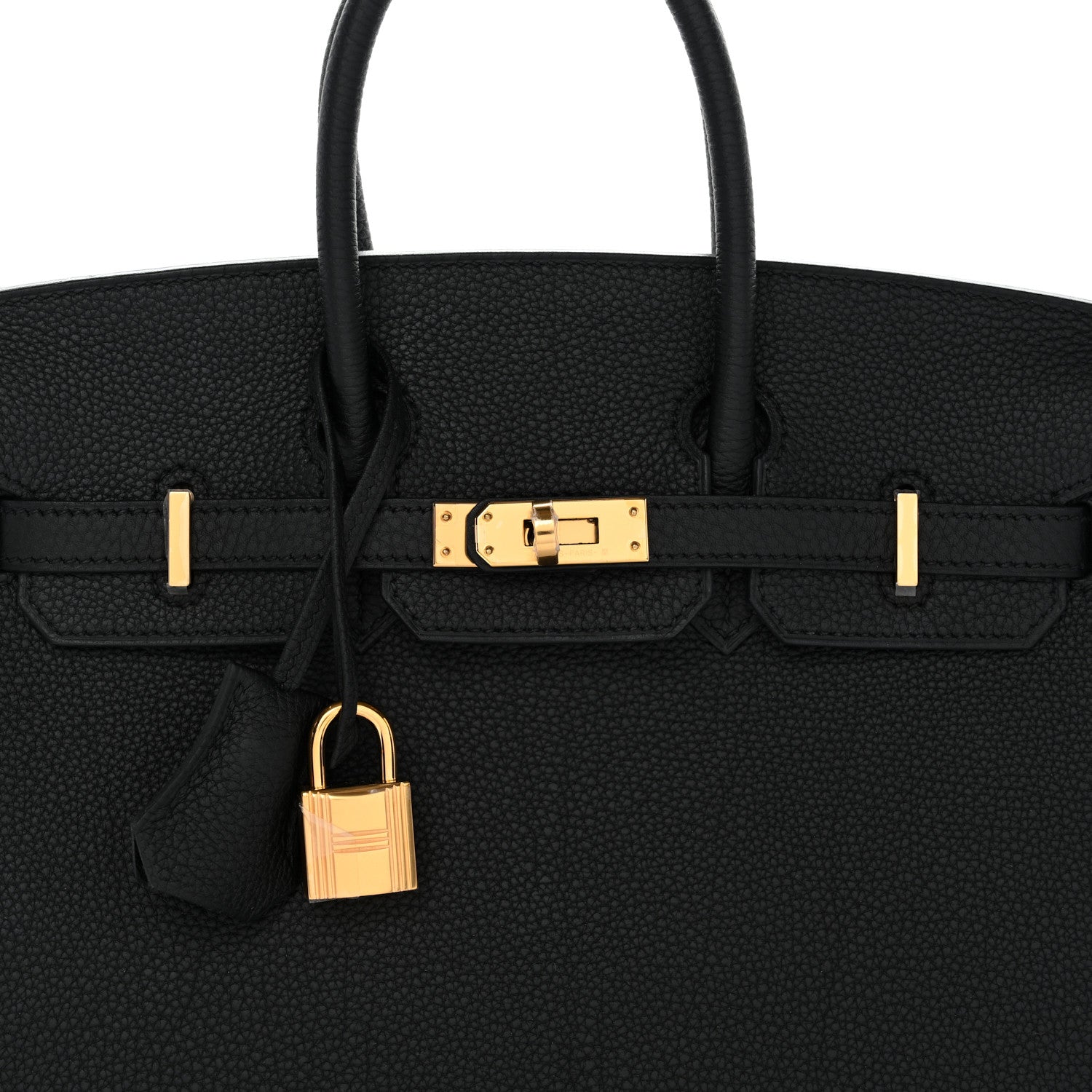 Hermes Togo Birkin 25 Black 8 of 11