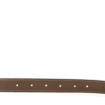 Hermes Swift Epsom H Belt 90 36 Black Etoupe 3 of 7