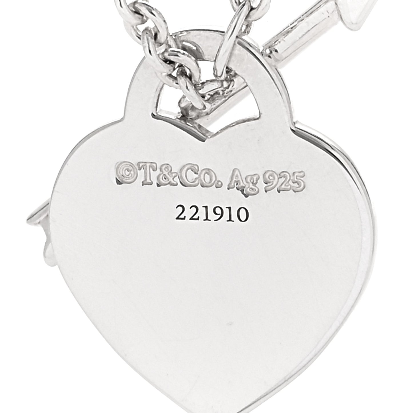 Sterling Silver Small Return to Tiffany Lovestruck Pendant Necklace