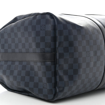 Louis Vuitton Damier Cobalt Keepall Bandouliere 55 9 of 10