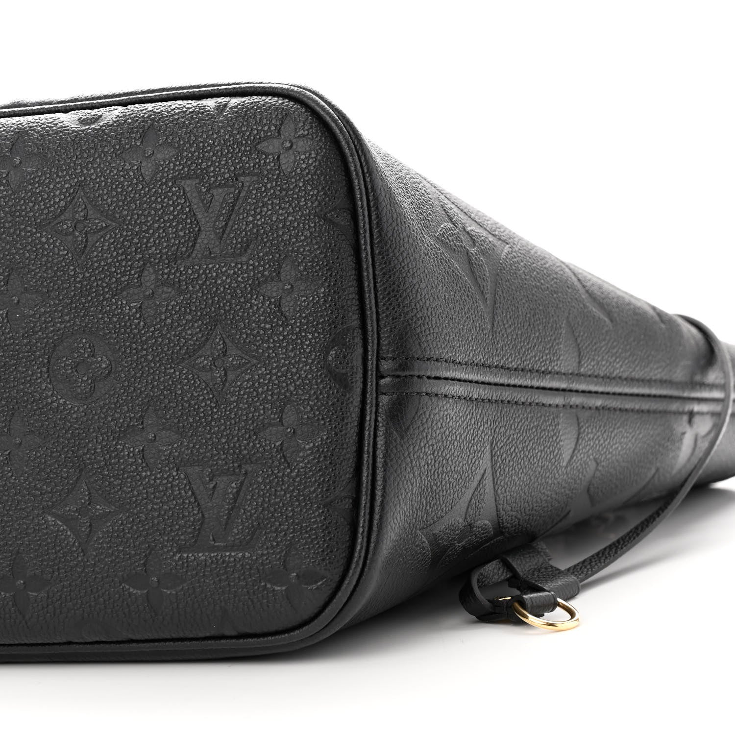 Louis Vuitton Empreinte Monogram Giant Neverfull MM Black 9 of 10