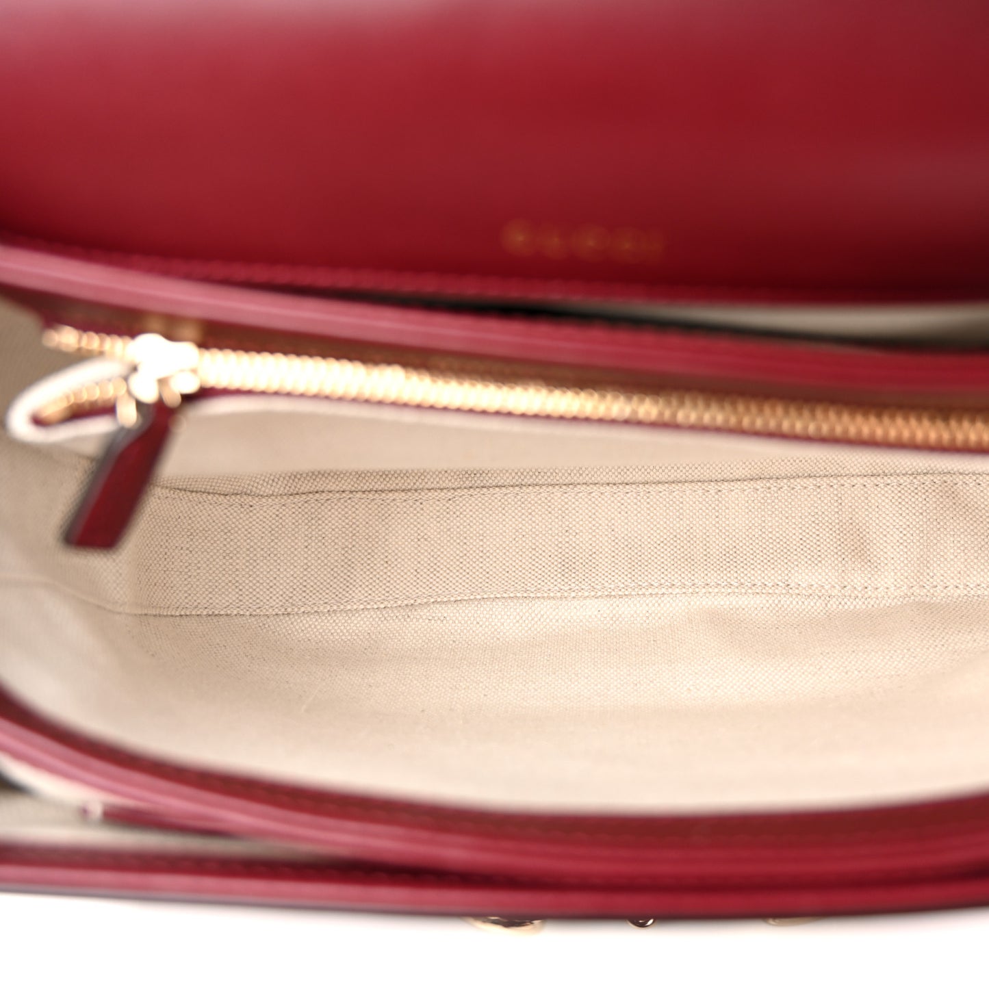 Arabella Calfskin Horsebit 1955 Soft Medium Shoulder Bag Rosso Ancora