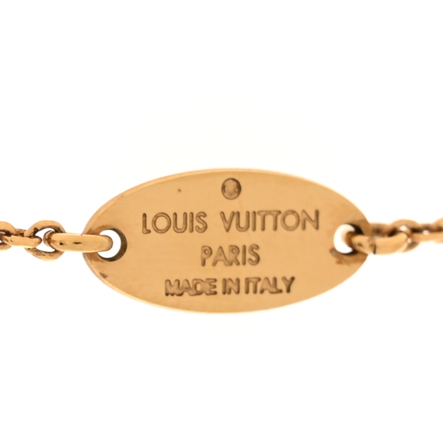 Louis Vuitton LV And Me Letter C Necklace Gold 5 of 6