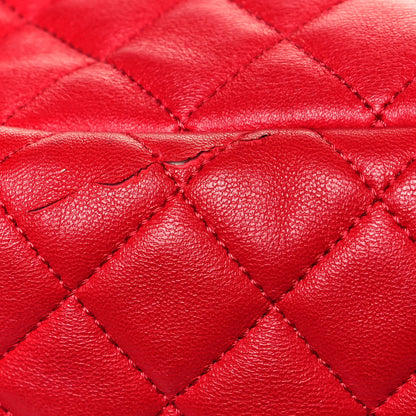 Chanel Lambskin Quilted Large Urban Spirit Backpack Red 16 of 18