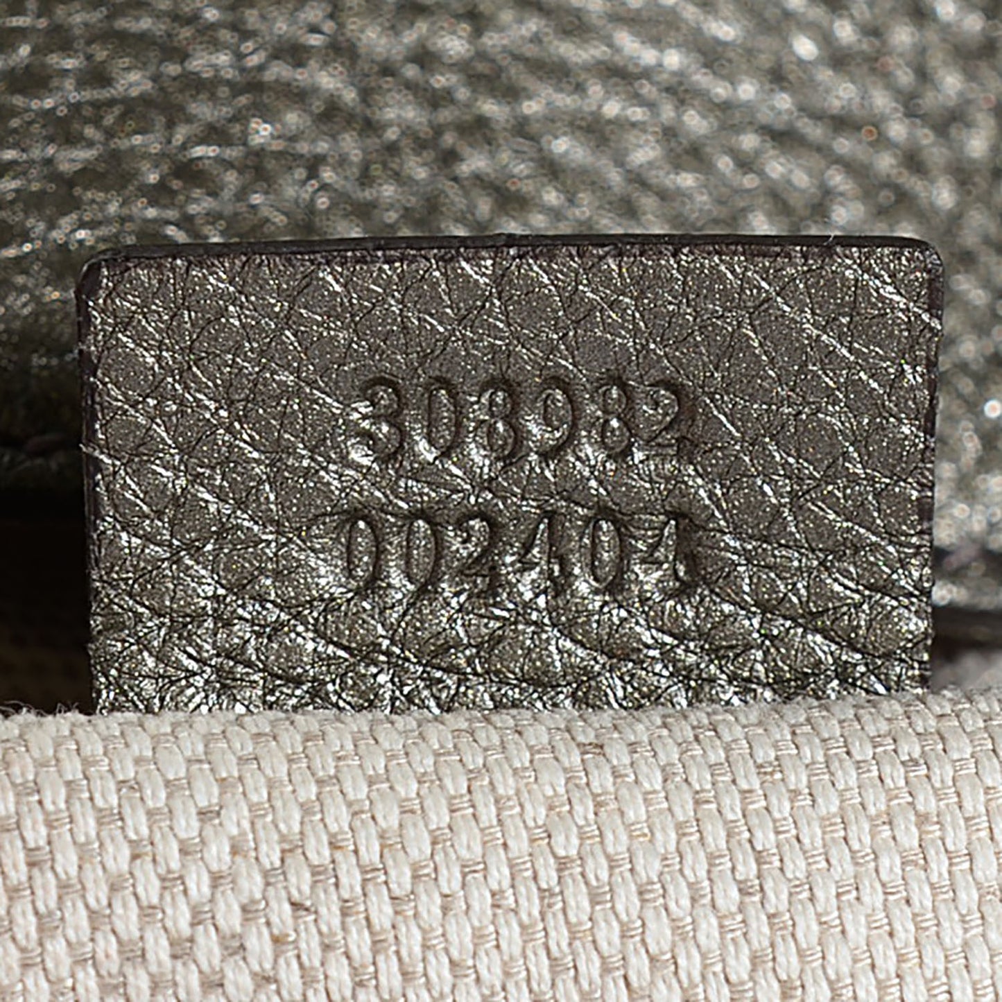 Metallic Pebbled Calfskin Medium Soho Chain Shoulder Bag Sasso