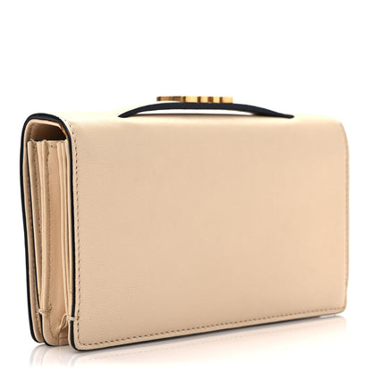 Christian Dior Lambskin Embroidered Le Monde Tarot Pouch Clutch Beige 3 of 6