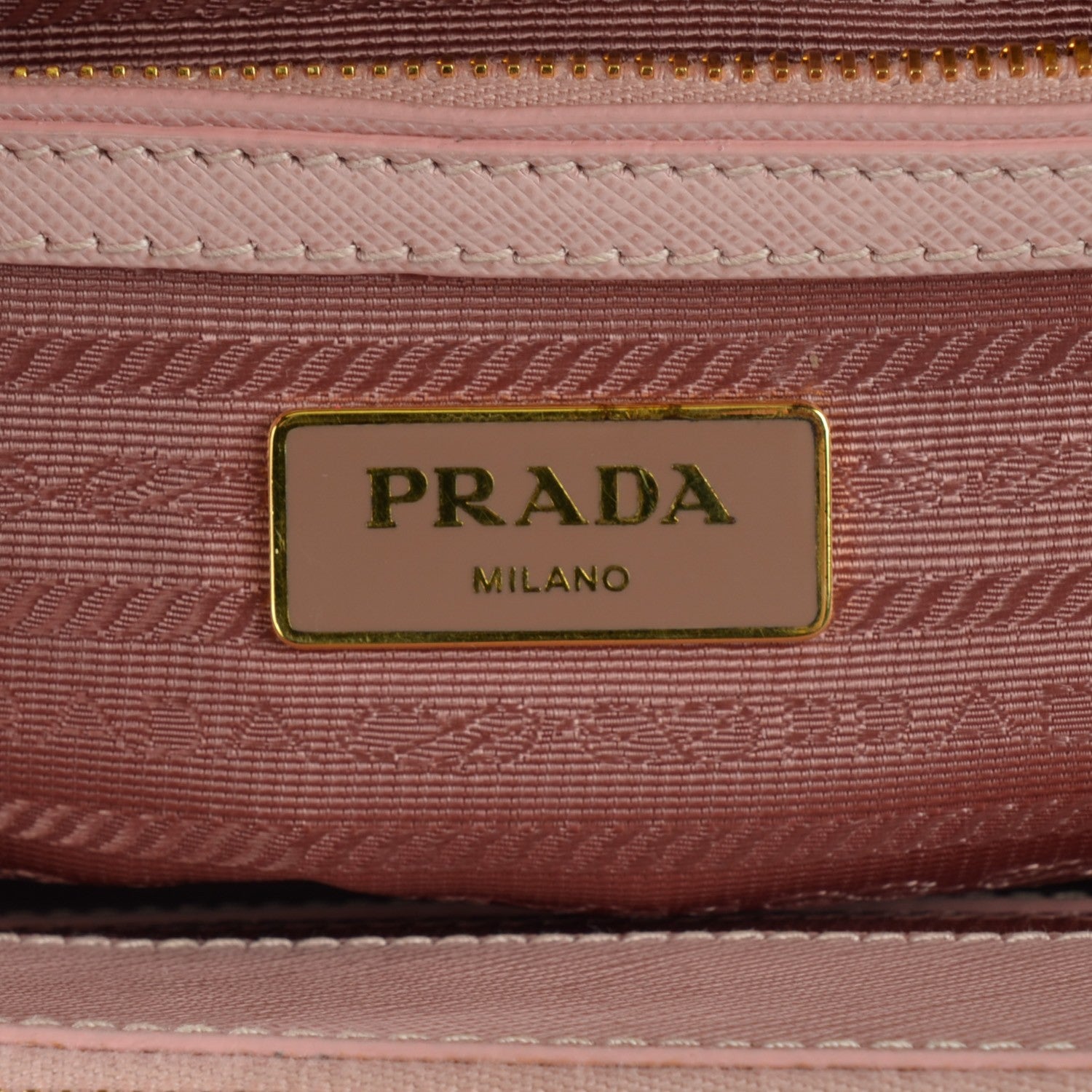 Prada Saffiano Small Galleria Double Zip Tote Orchidea 10 of 12