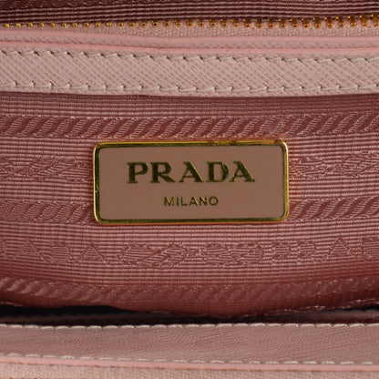 Prada Saffiano Small Galleria Double Zip Tote Orchidea 10 of 12