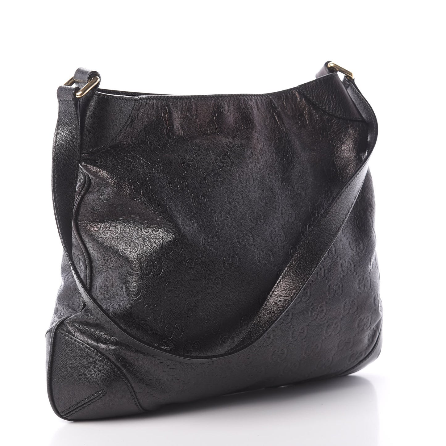 Guccissima Hobo Black