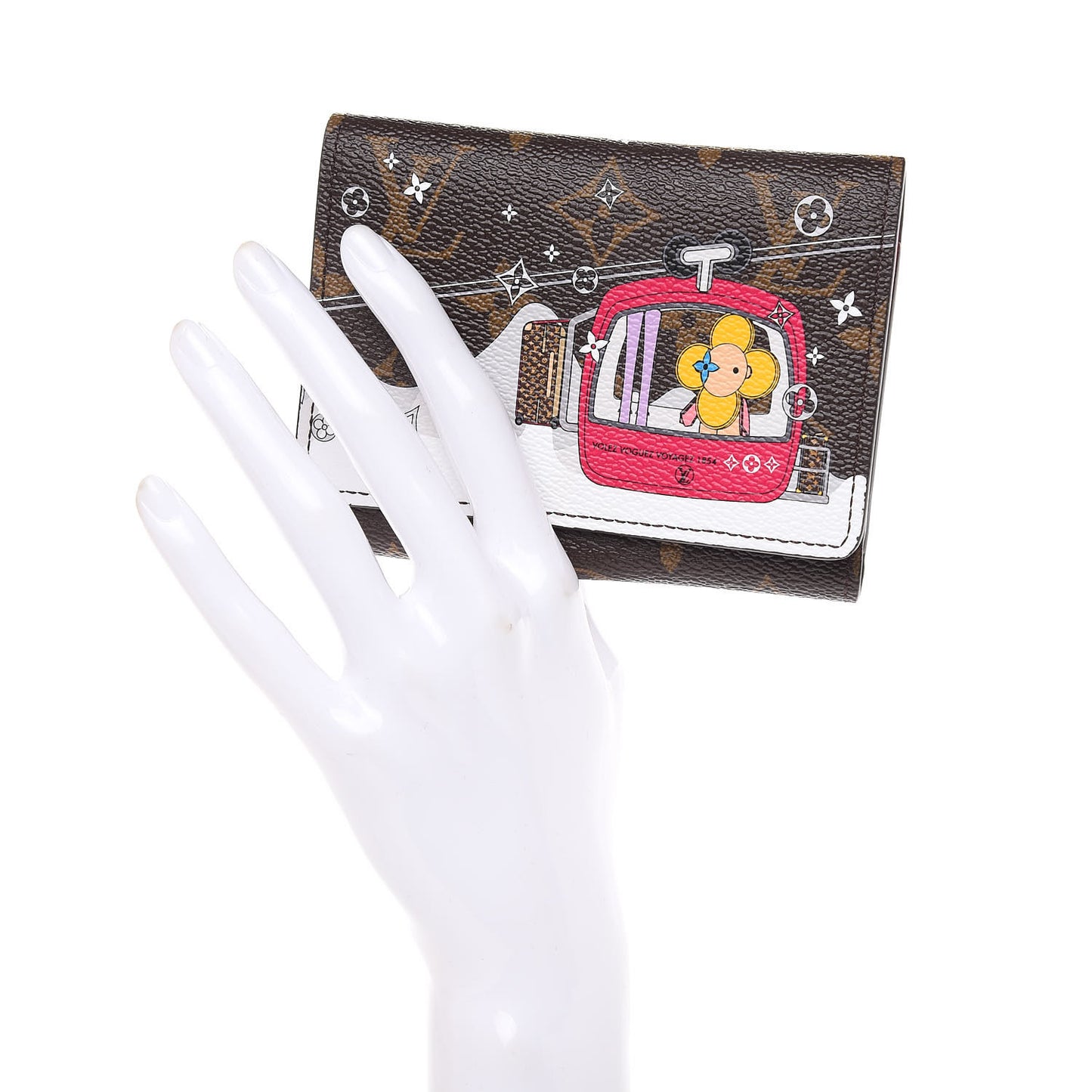 Monogram 2019 Christmas Animation Victorine Wallet Fuchsia