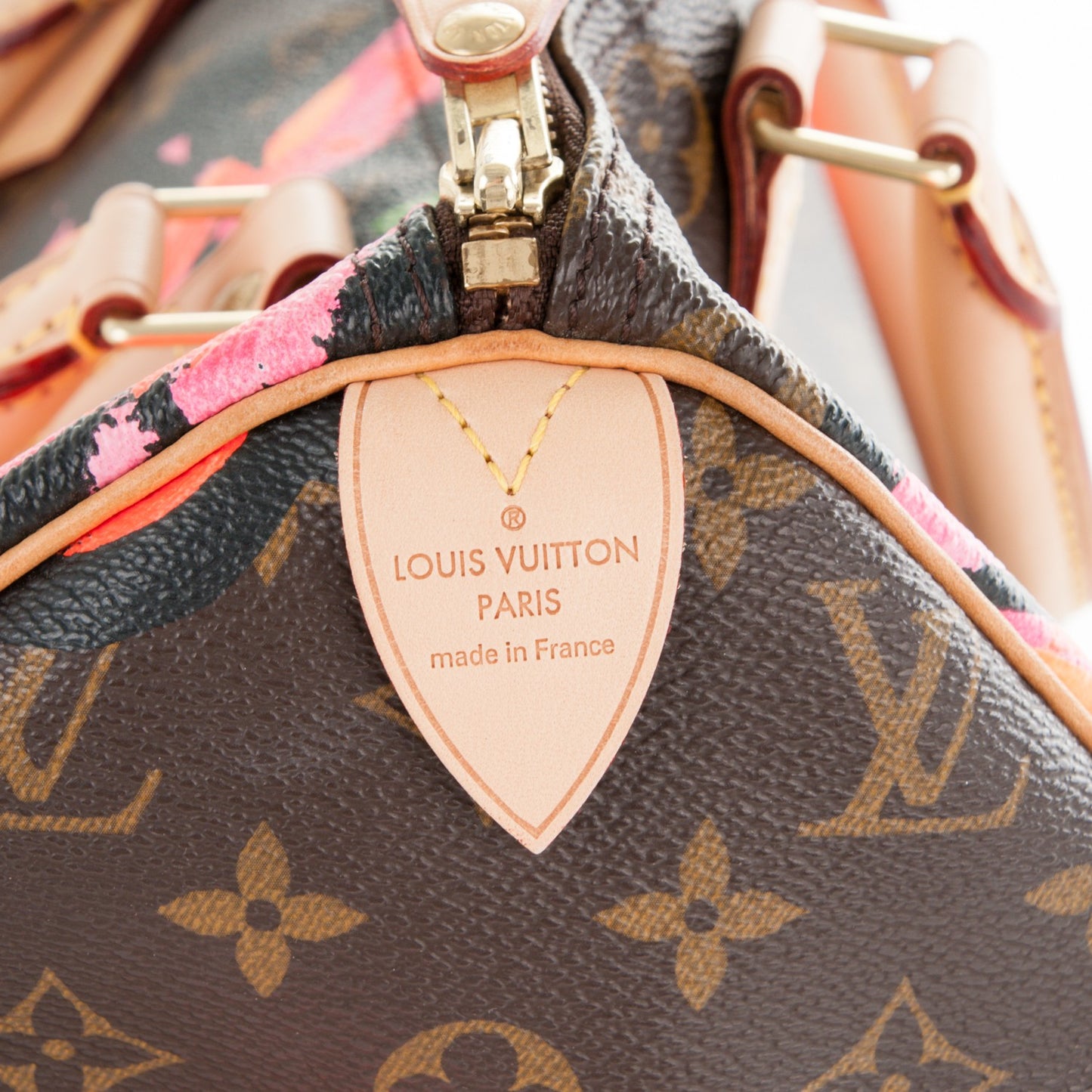 Monogram Roses Speedy 30