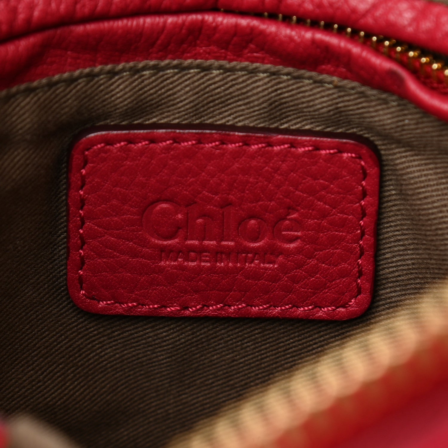 Chloe Calfskin Medium Marcie Satchel Acerola 5 of 10