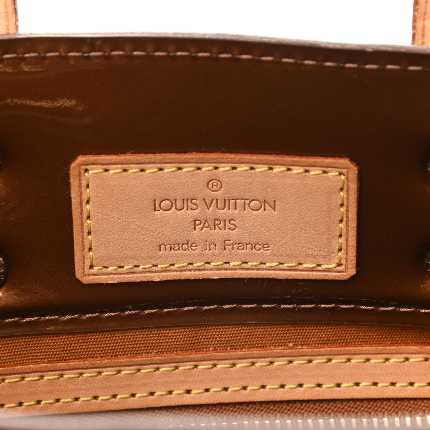 Louis Vuitton Vernis Reade PM Bronze 5 of 8