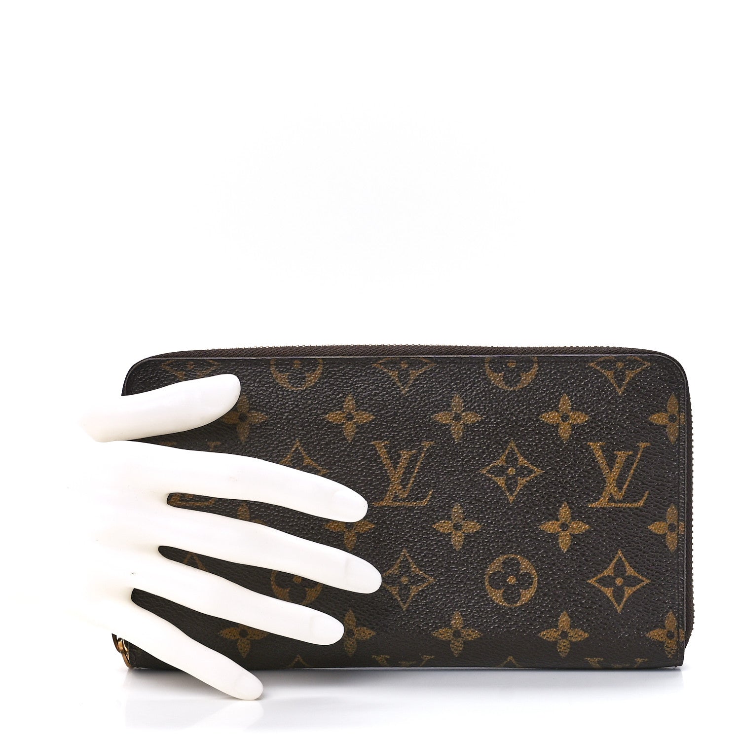 Louis Vuitton Monogram Zippy Organizer Wallet 2 of 13