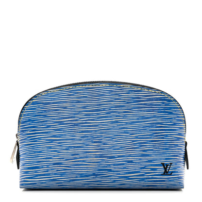 Louis Vuitton Epi Cosmetic Pouch Denim Light 1 of 9