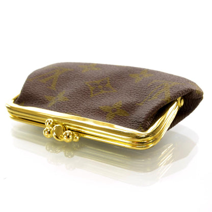 Louis Vuitton Monogram Kisslock Coin Purse 4 of 5