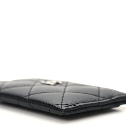 Chanel Caviar Quilted Card Holder Black 10 of 10
