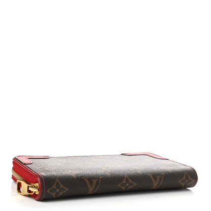 Louis Vuitton Monogram Retiro Zippy Wallet Cherry 4 of 17