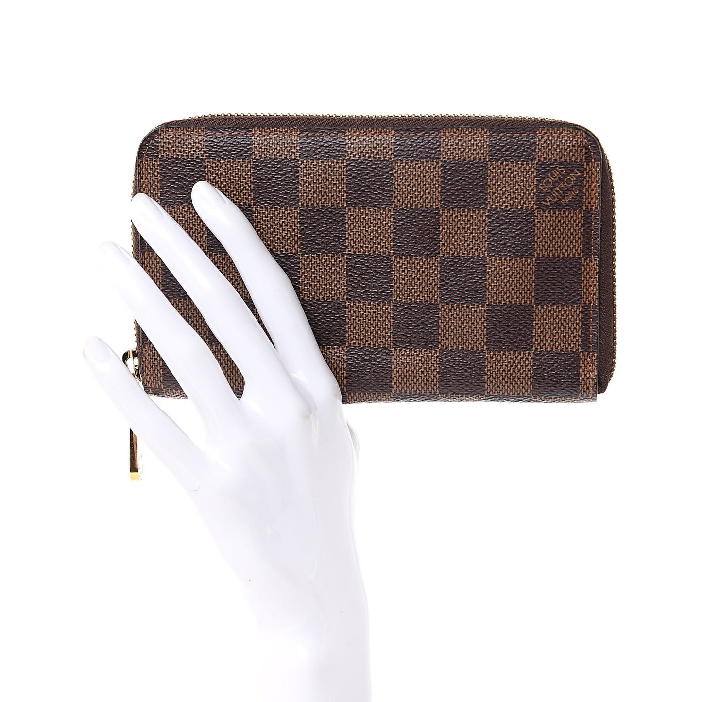 Damier Ebene Zippy Compact Wallet