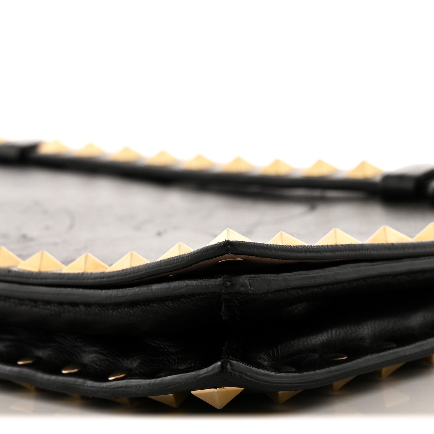 Valentino Garavani Nappa Rockstud Wristlet Clutch Black 10 of 11