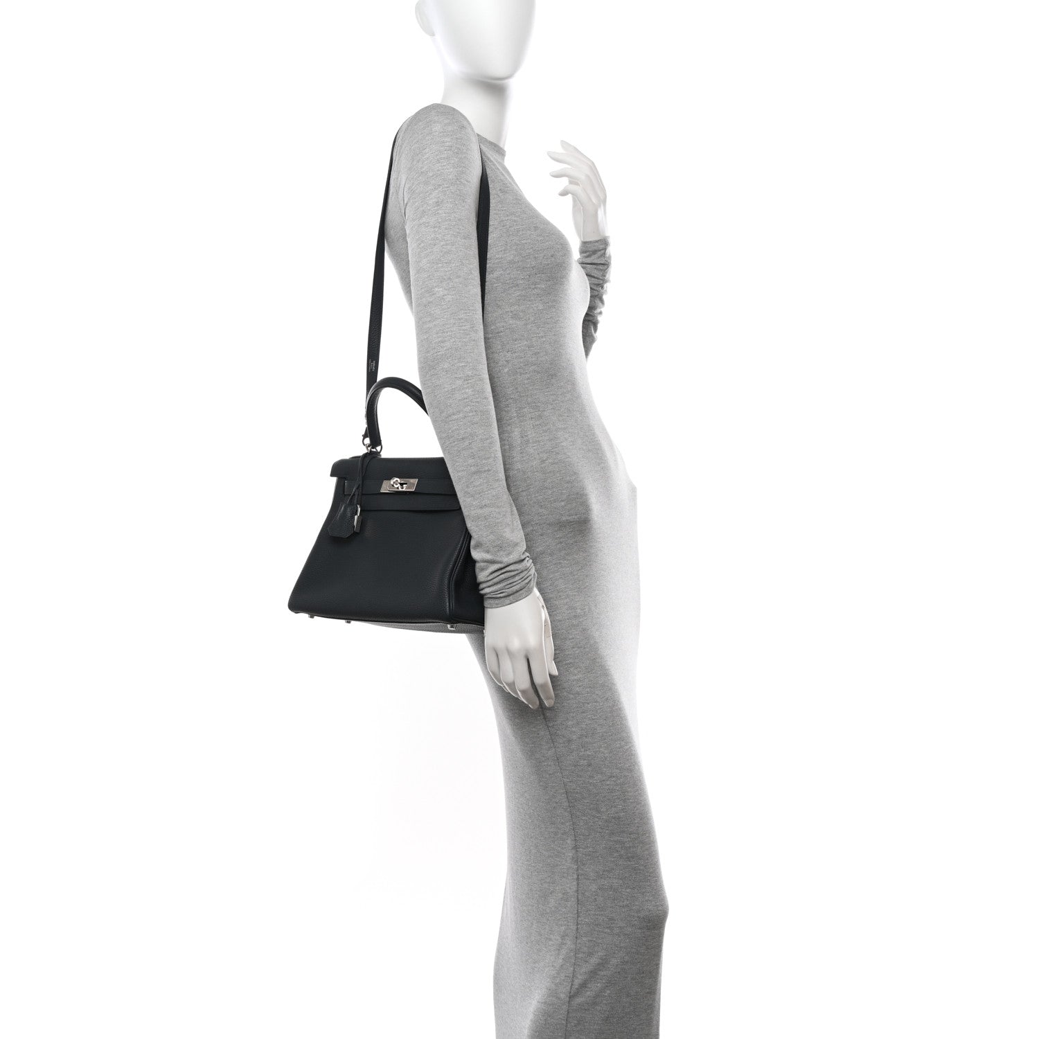 Hermes Togo Kelly Retourne 28 Vert Rousseau 2 of 12