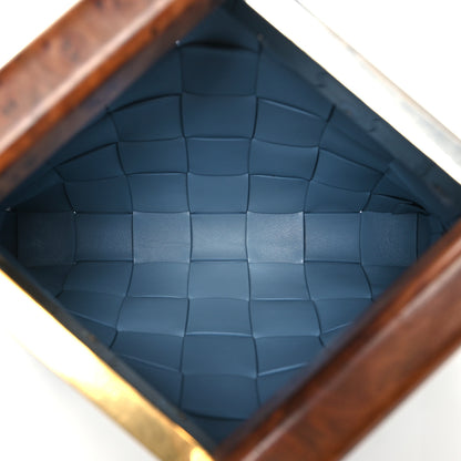 Bottega Veneta Nappa Intrecciato The Snap Clutch Ice Blue 5 of 11